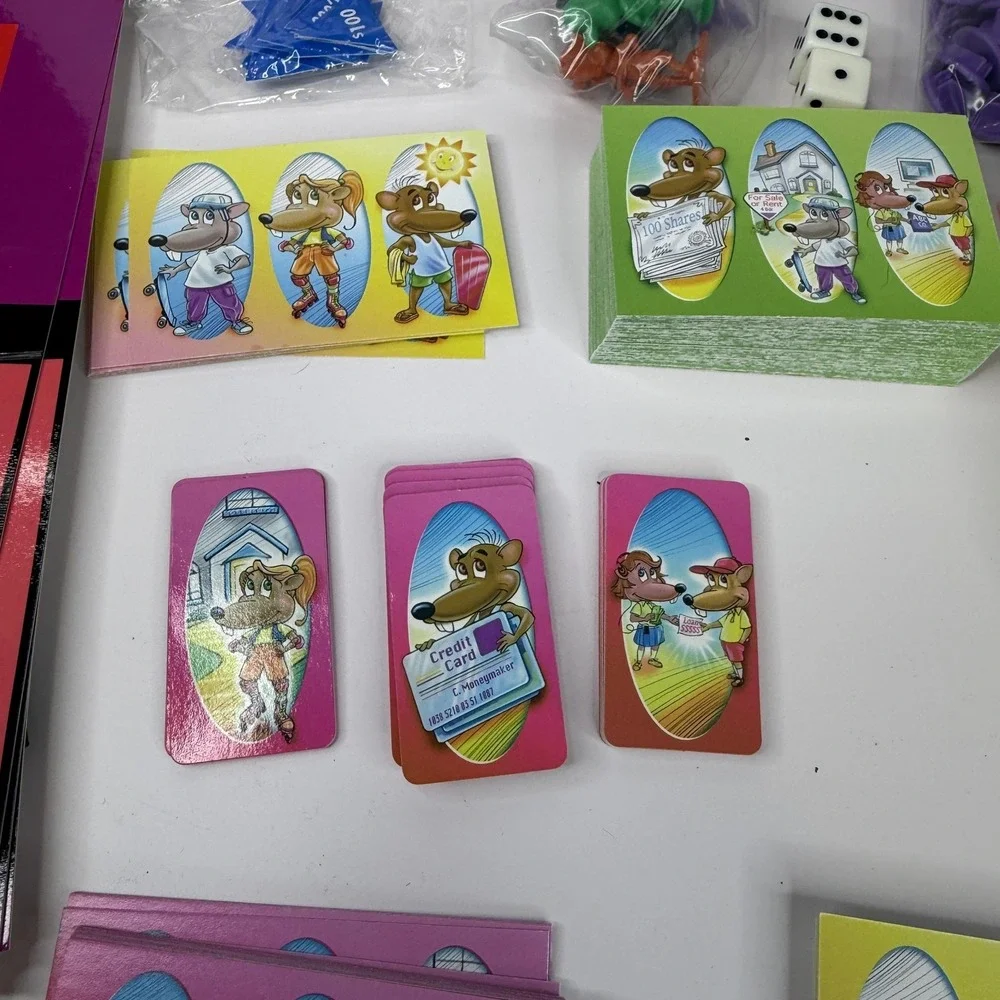 Cashflow For‎ Kids Board Game 2004 CASHFLOW Technologies EDUCATIONAL COMPLETE